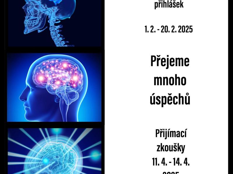 Přijímací řízení na střední školy  pro školní rok 2025/2026